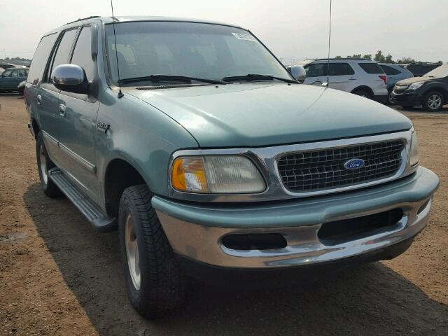 1FMEU18W5VLC08904 - 1997 FORD EXPEDITION TEAL photo 1