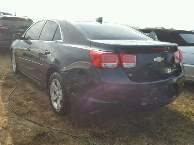 1G11B5SLXFF265333 - 2015 CHEVROLET MALIBU BLACK photo 3