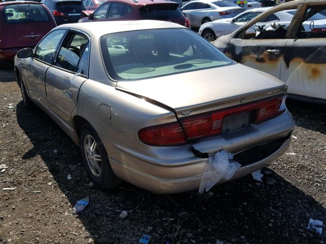 2G4WB52K7Y1160825 - 2000 BUICK REGAL LS GOLD photo 3