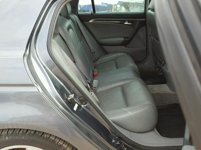 19UUA66224A049115 - 2004 ACURA TL GRAY photo 6