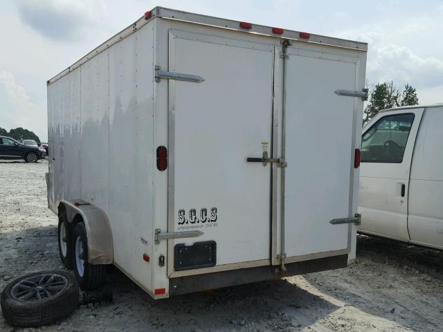 5WKBE1627E1026616 - 2014 UTILITY TRAILER WHITE photo 4