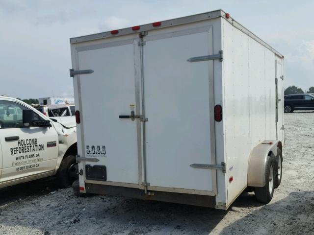 5WKBE1627E1026616 - 2014 UTILITY TRAILER WHITE photo 6