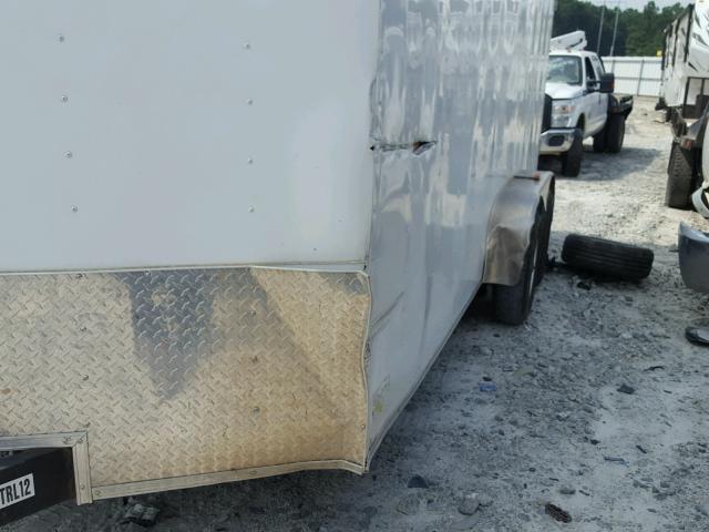 5WKBE1627E1026616 - 2014 UTILITY TRAILER WHITE photo 9