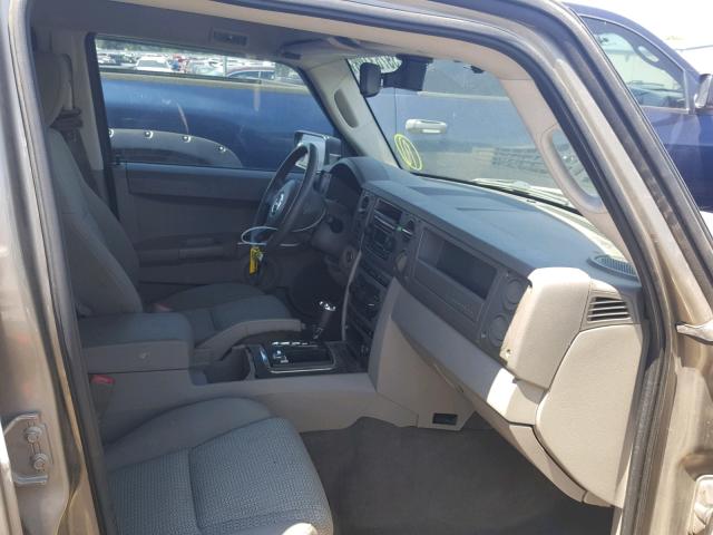 1J8HG48N16C195905 - 2006 JEEP COMMANDER Boz foto 5