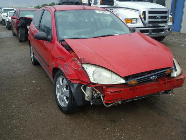 3FAFP31331R198208 - 2001 FORD FOCUS ZX3 RED photo 1