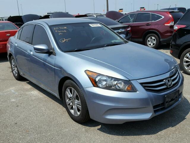 1HGCP2F42BA148096 - 2011 HONDA ACCORD BLUE photo 1