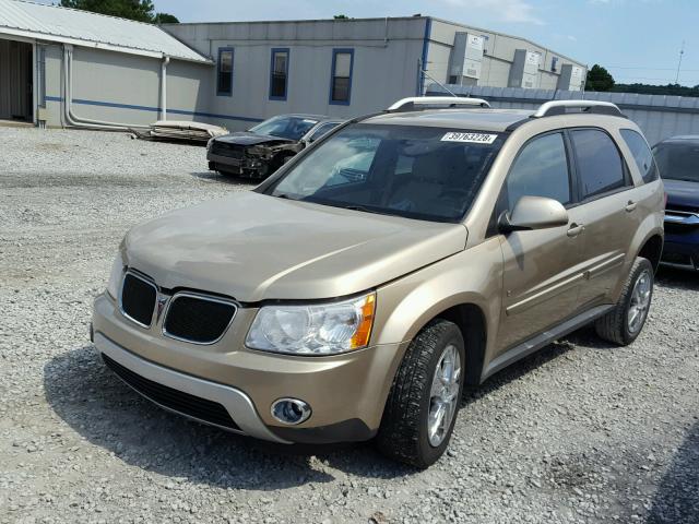 2CKDL63FX76102301 - 2007 PONTIAC TORRENT GOLD photo 2