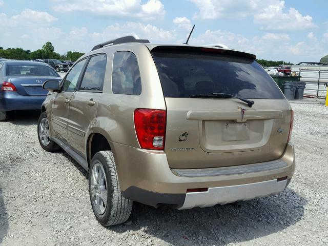 2CKDL63FX76102301 - 2007 PONTIAC TORRENT GOLD photo 3