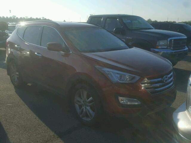 5XYZU3LA7DG058849 - 2013 HYUNDAI SANTA FE S ORANGE photo 1