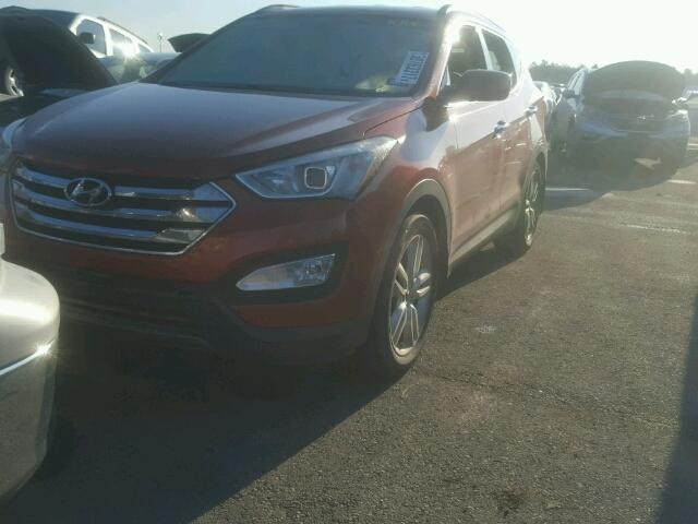 5XYZU3LA7DG058849 - 2013 HYUNDAI SANTA FE S 橙色 照片 2