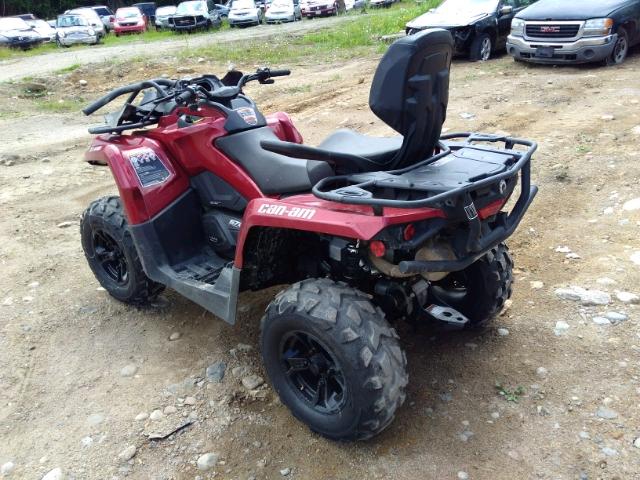 3JBLPAT41JJ000945 - 2018 CAN-AM OUTLANDER RED photo 3