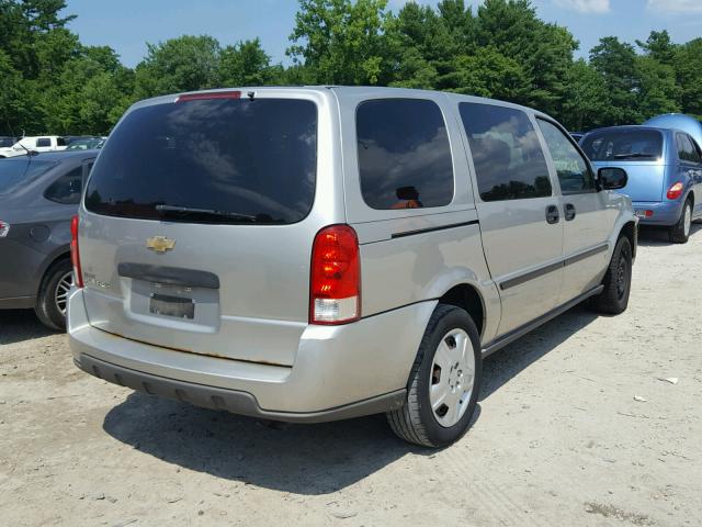 1GNDV23LX6D166121 - 2006 CHEVROLET UPLANDER L 银色 照片 4