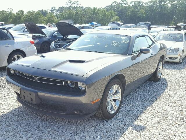 2C3CDZAG2GH184045 - 2016 DODGE CHALLENGER GRAY photo 2