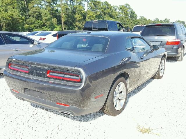 2C3CDZAG2GH184045 - 2016 DODGE CHALLENGER GRAY photo 4