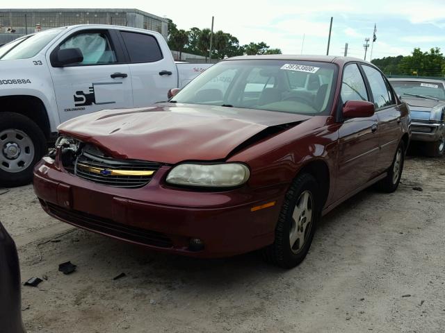 1G1NE52J93M587685 - 2003 CHEVROLET MALIBU LS MAROON photo 2