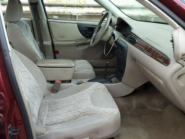 1G1NE52J93M587685 - 2003 CHEVROLET MALIBU LS MAROON photo 5