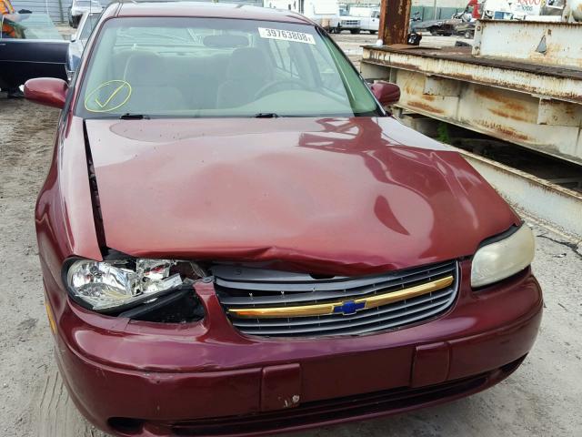 1G1NE52J93M587685 - 2003 CHEVROLET MALIBU LS MAROON photo 9