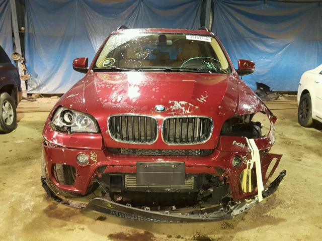 5UXZV4C58CL766521 - 2012 BMW X5 XDRIVE3 RED photo 9