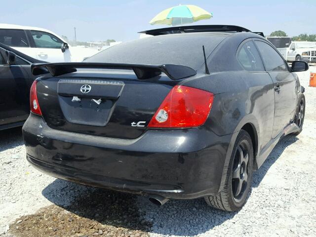 JTKDE177X60071784 - 2006 TOYOTA SCION TC 黑色 照片 4