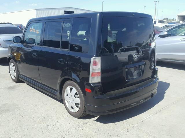 JTLKT334164058012 - 2006 TOYOTA SCION XB შავი ფოტო 3