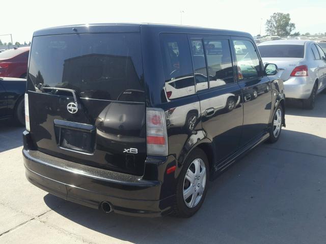 JTLKT334164058012 - 2006 TOYOTA SCION XB შავი ფოტო 4