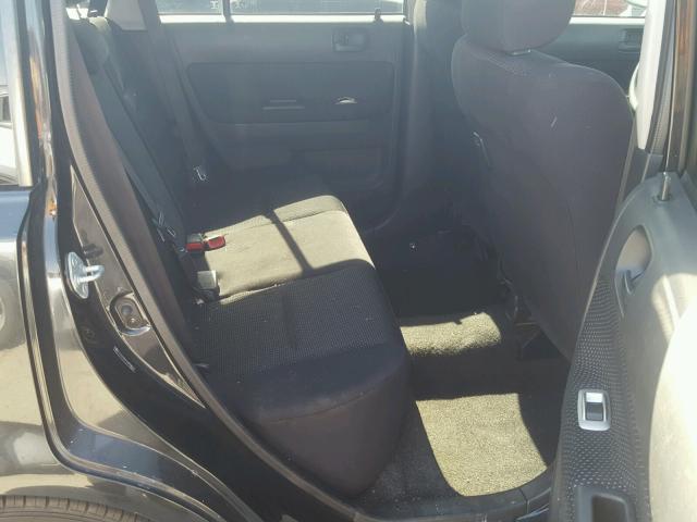 JTLKT334164058012 - 2006 TOYOTA SCION XB შავი ფოტო 6