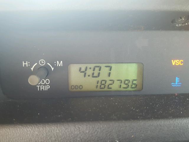 JTLKT334164058012 - 2006 TOYOTA SCION XB შავი ფოტო 8