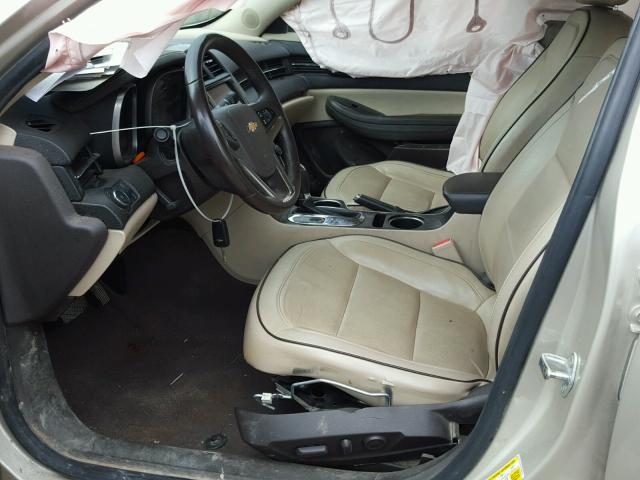 1G11H5SL2EF300329 - 2014 CHEVROLET MALIBU LTZ ოქროსფერი ფოტო 5