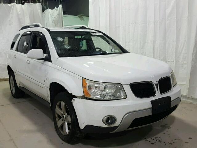 2CKDL63F276121117 - 2007 PONTIAC TORRENT WHITE photo 1