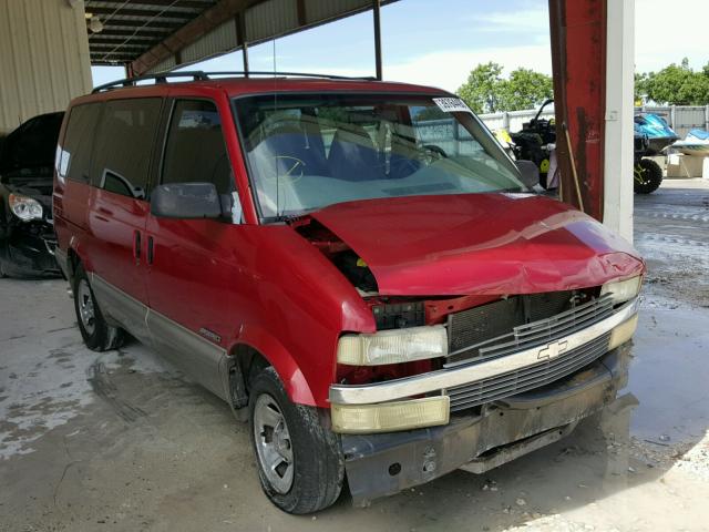 1GNDM19W61B143048 - 2001 CHEVROLET ASTRO RED photo 1