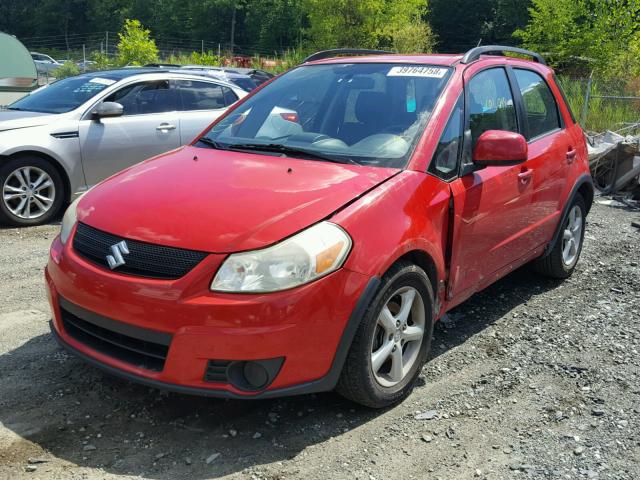 JS2YB413096201281 - 2009 SUZUKI SX4 TECHNO RED photo 2