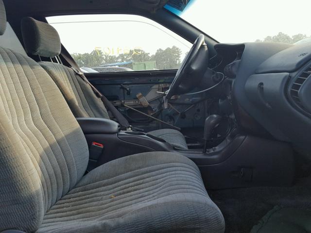 1G2WJ12M8SF264388 - 1995 PONTIAC GRAND PRIX GREEN photo 5