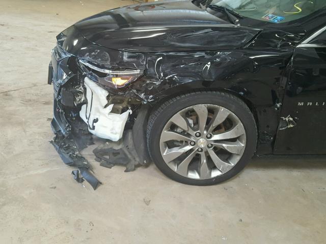 1G1ZH5SXXGF274006 - 2016 CHEVROLET MALIBU PRE 黑色 照片 9