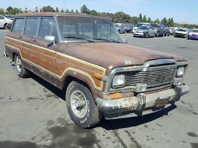 1JCNA15N5BT023996 - 1981 JEEP WAGONEER BROWN photo 1