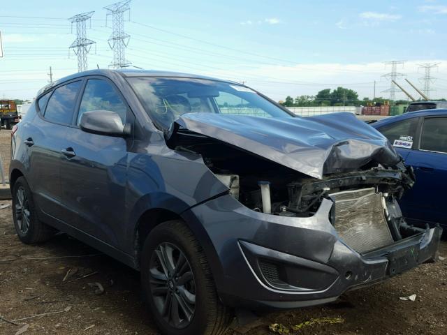 KM8JT3AF4FU010687 - 2015 HYUNDAI TUCSON GLS GRAY photo 1