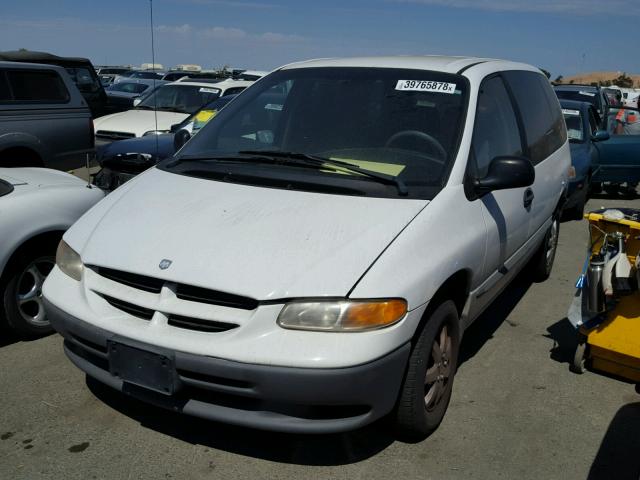 2B4FP25B1YR682977 - 2000 DODGE CARAVAN WHITE photo 2