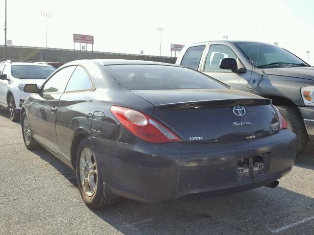 4T1CE38P14U818364 - 2004 TOYOTA CAMRY SOLA BLACK photo 3