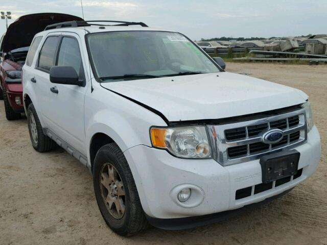 1FMCU03789KB11810 - 2009 FORD ESCAPE WHITE photo 1