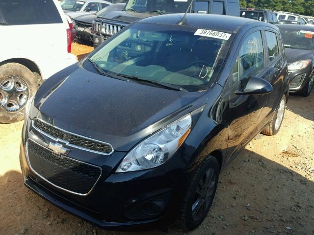 KL8CD6S92DC532850 - 2013 CHEVROLET SPARK 1LT BLACK photo 2