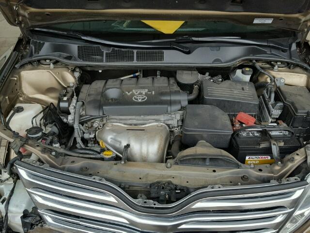 4T3BE11A49U006318 - 2009 TOYOTA VENZA GOLD photo 7