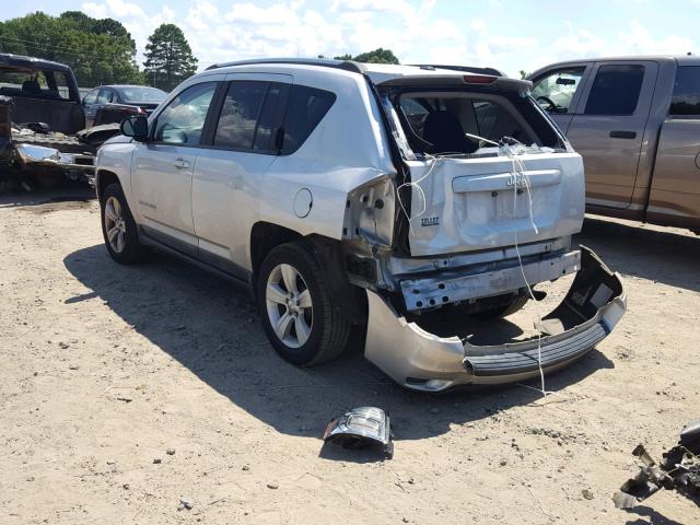1J4NT1FAXBD288876 - 2011 JEEP COMPASS SP SILVER photo 3