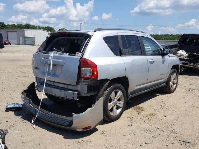 1J4NT1FAXBD288876 - 2011 JEEP COMPASS SP SILVER photo 4