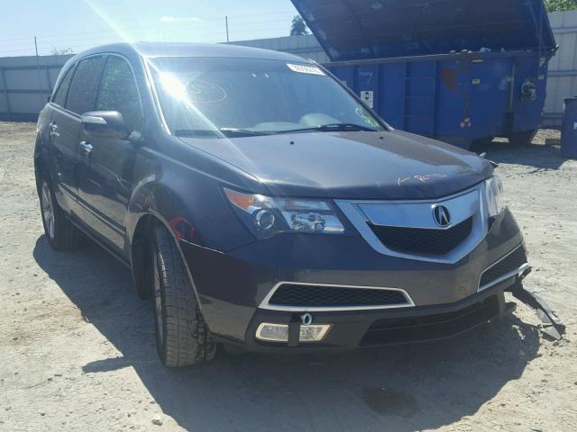 2HNYD2H25DH508193 - 2013 ACURA MDX GRAY photo 1