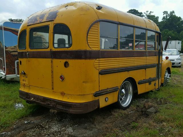 N0V1N39766648 - 1954 CHEVROLET BUS YELLOW photo 4