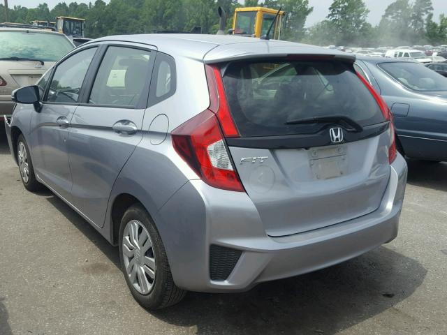 JHMGK5H58HS016404 - 2017 HONDA FIT LX SILVER photo 3