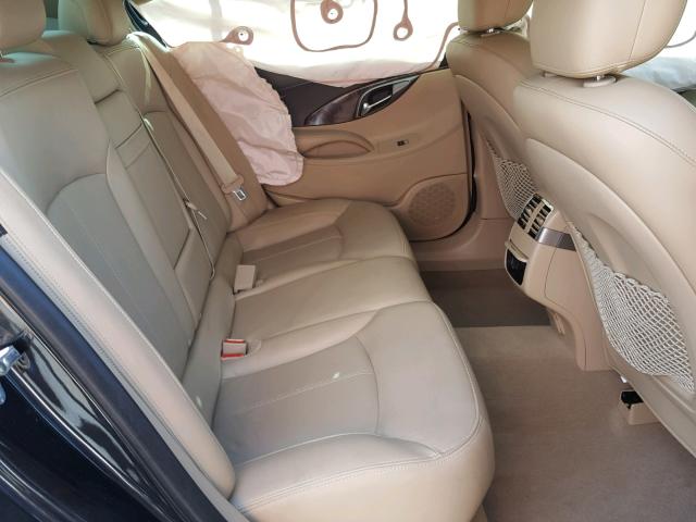 1G4GJ5G31DF217984 - 2013 BUICK LACROSSE T BLACK photo 6