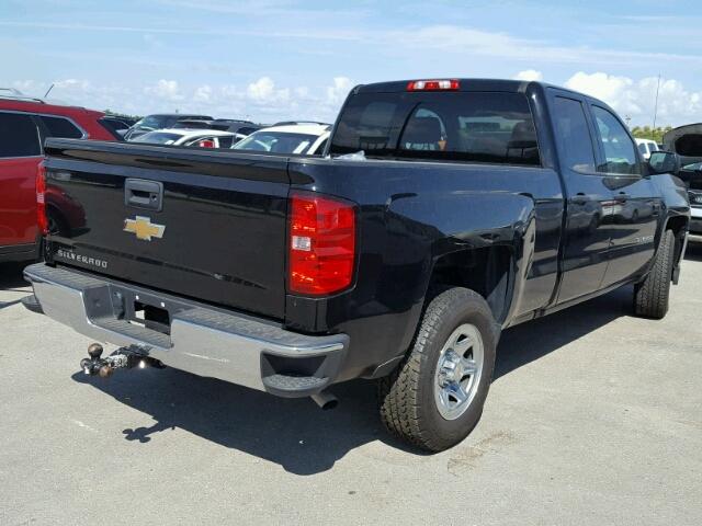 1GCRCNEH8GZ232037 - 2016 CHEVROLET SILVERADO BLACK photo 4