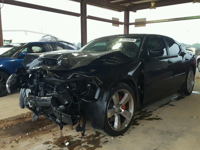 2B3KA73W56H265825 - 2006 DODGE CHARGER SR BLACK photo 2