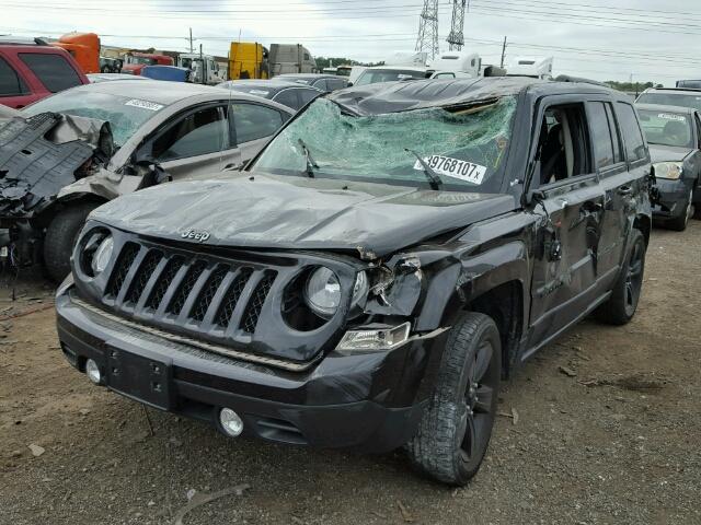 1C4NJPBA8FD361222 - 2015 JEEP PATRIOT SP BLACK photo 2