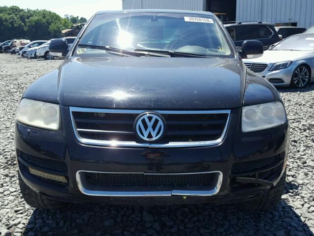 WVGCM67L84D012704 - 2004 VOLKSWAGEN TOUAREG 4. BLACK photo 9